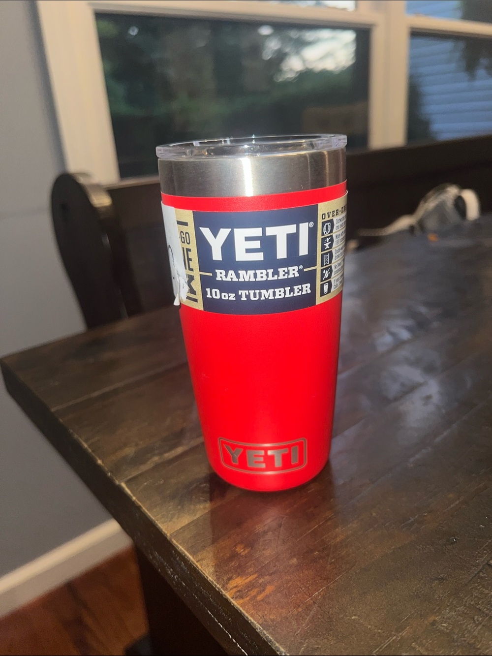 YETI 10 oz - Red with Magnetic Slide Lid